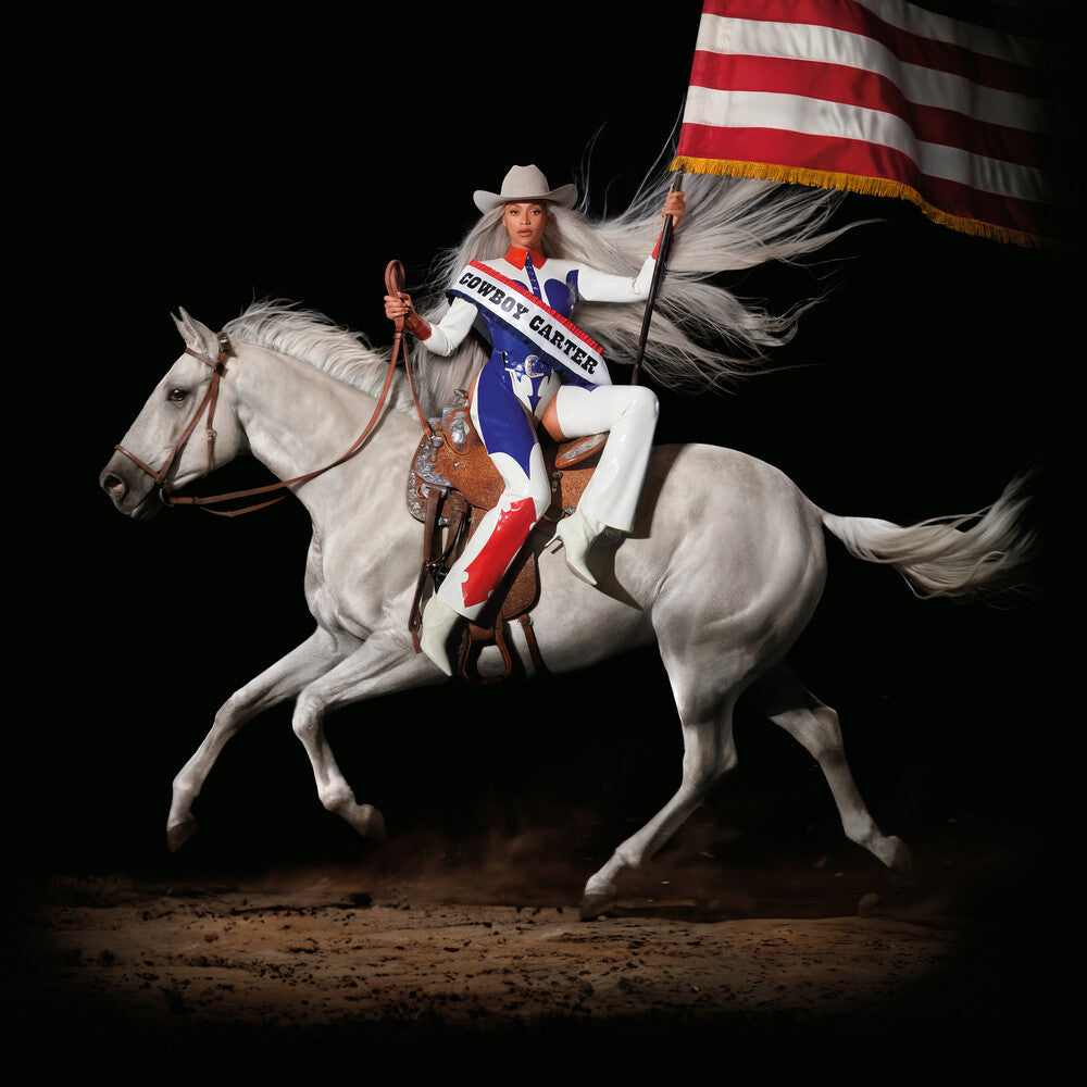 the album cover for Beyonce - COWBOY CARTER OFFICIAL VINYL [2 LP]