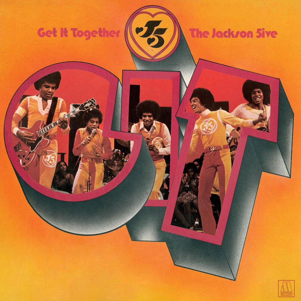 the album cover for Jackson 5 - Get It Together [Colored Vinyl] (Red)