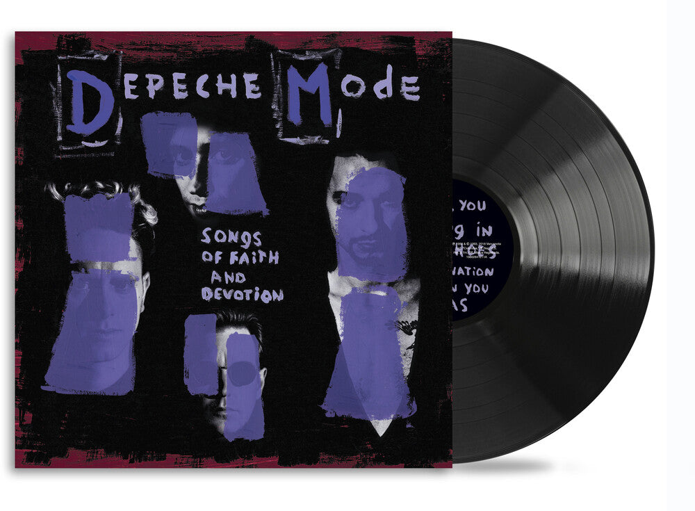 the album cover for Depeche Mode - Songs Of Faith And Devotion