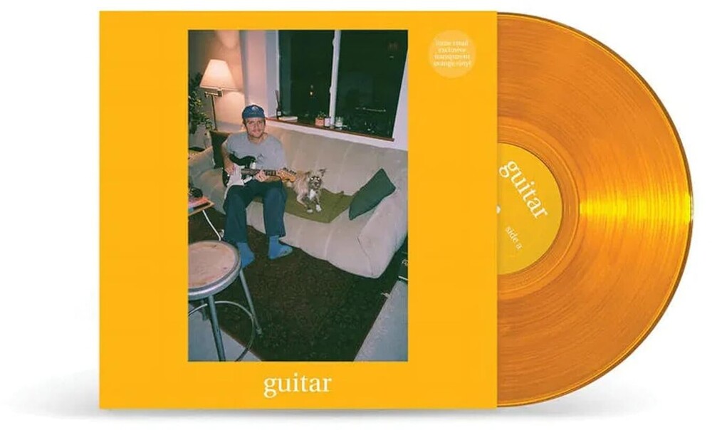 the album cover for Mac DeMarco - Guitar [Indie Exclusive Transparent Orange Vinyl]
