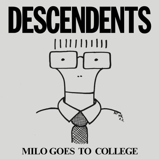 the album cover for Descendents - Milo Goes To College