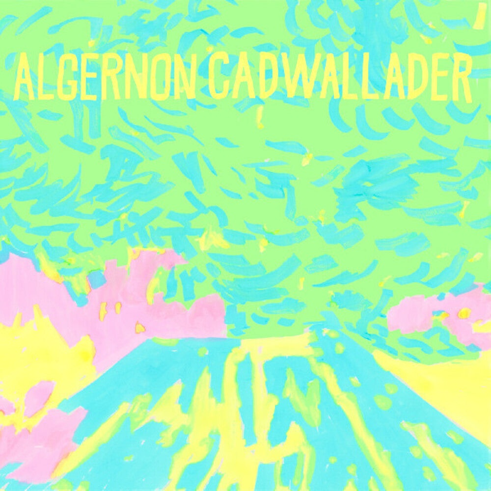 the album cover for Algernon Cadwallader	 - Trying Not to Have a Thought [Indie Exclusive Opaque Yellow LP]