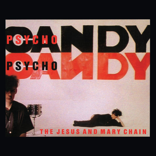 the album cover for Jesus & Mary Chain - Psychocandy (40th Anniversary Edition) [Indie Exclusive Hot Honey Gold Vinyl]