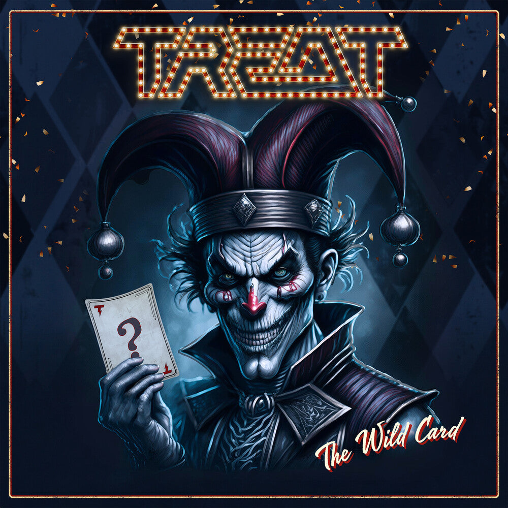 the album cover for Treat - The Wild Card [Indie Exclusive Red LP]