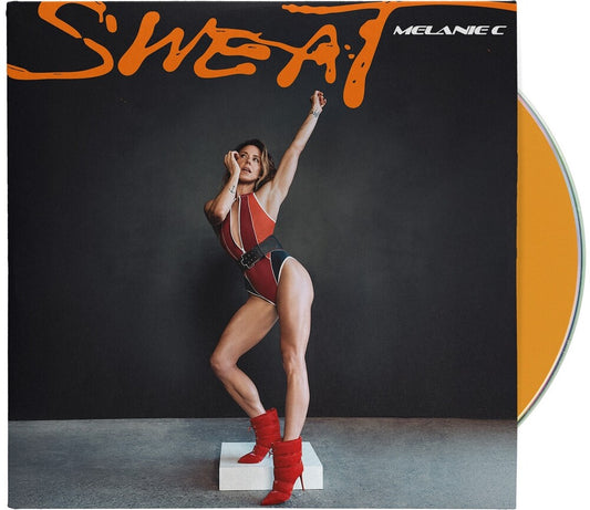 the album cover for Melanie C - Sweat