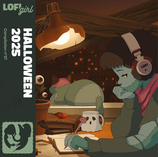 the album cover for Halloween 2025 / Various (Colv) (Grn) - Halloween 2025 / Various [Colored Vinyl] (Grn)