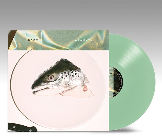 the album cover for AAAMYYY - Body [Clear Vinyl]