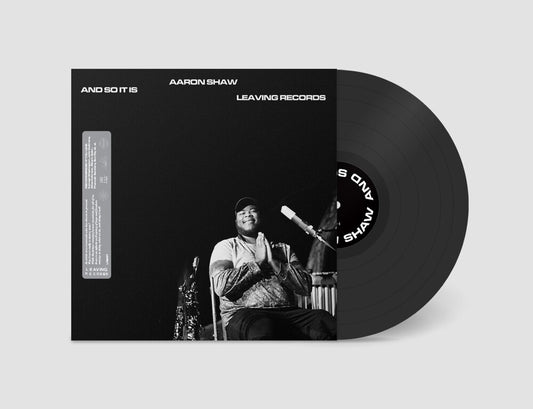 the album cover for Aaron Shaw - & So It Is