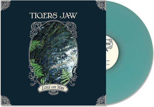 the album cover for Tigers Jaw - Lost On You [Blue]