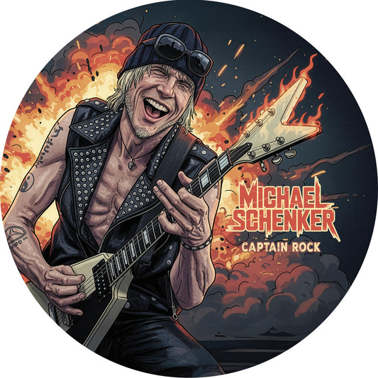the album cover for Michael Schenker - Captain Rock