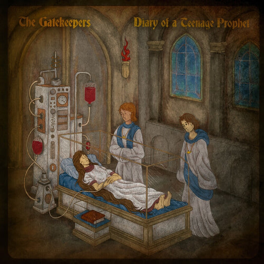 the album cover for Gatekeepers - Diary Of A Teenage Prophet [Colored Vinyl] (Gate)