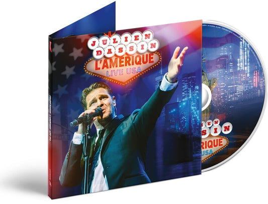 the album cover for Julien Dassin - L'amerique (Live In Usa) [Digipak]