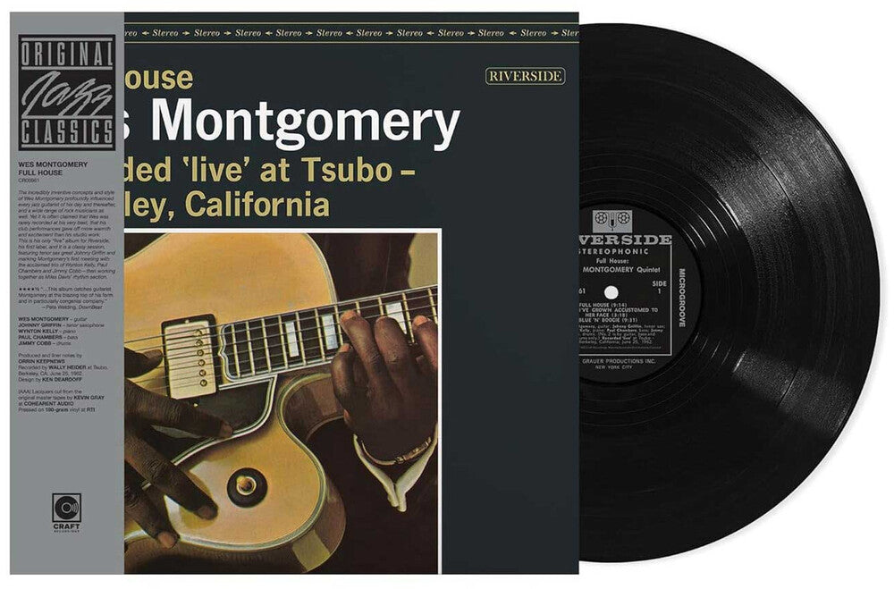 the album cover for Wes Montgomery - Full House (Original Jazz Classics Series) [180 Gram]