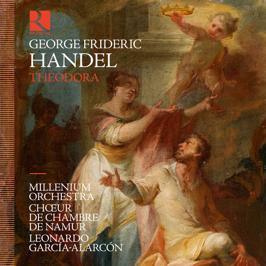 the album cover for Millenium Orchestra - Handel: Theodora