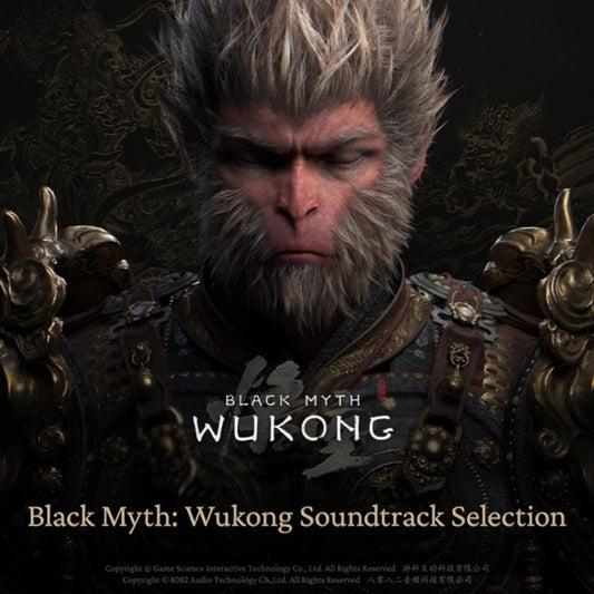 the album cover for Black Myth: Wukong - O.S.T. (Colv) (Post) (Wb) - Black Myth: Wukong - O.S.T. [Colored Vinyl] (Post) [With Booklet]
