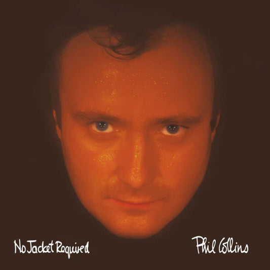 the album cover for Phil Collins - No Jacket Required (Uk)