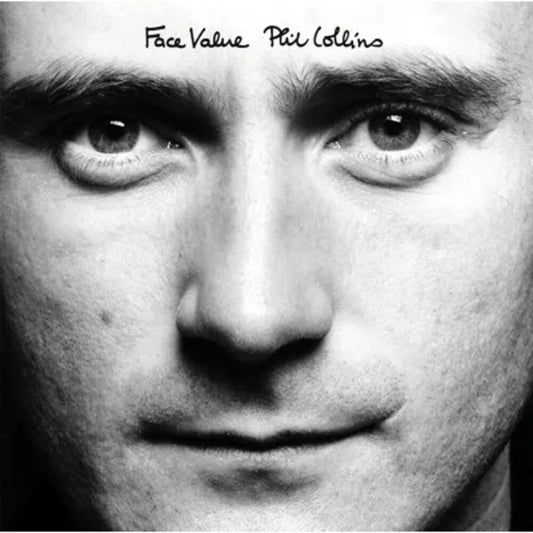 the album cover for Phil Collins - Face Value (Uk)