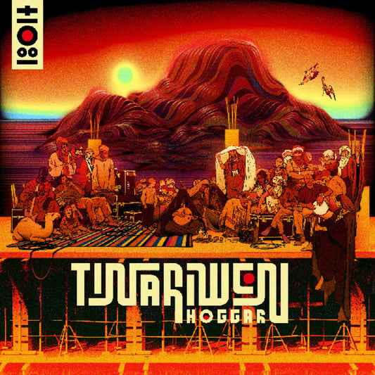 the album cover for Tinariwen - Hoggar [Colored Vinyl] (Gate) (Wht)