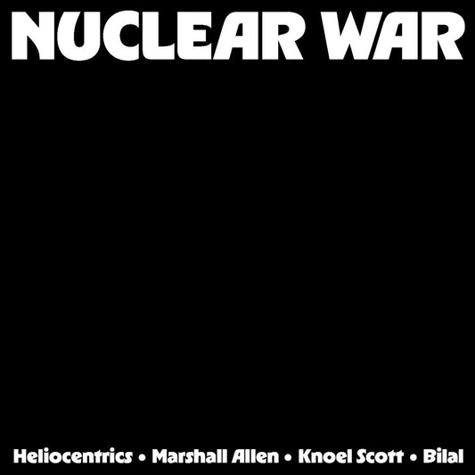 the album cover for Heliocentrics - Nuclear War [Indie Exclusive] [Colored Vinyl] (Org) (Ylw) [Indie Exclusive]