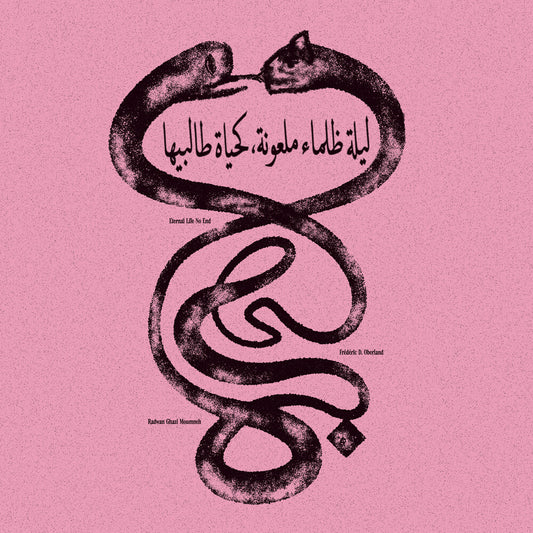 the album cover for Radwan Moumneh  Ghazi / Oberland,Federic D. - Eternal Life No End