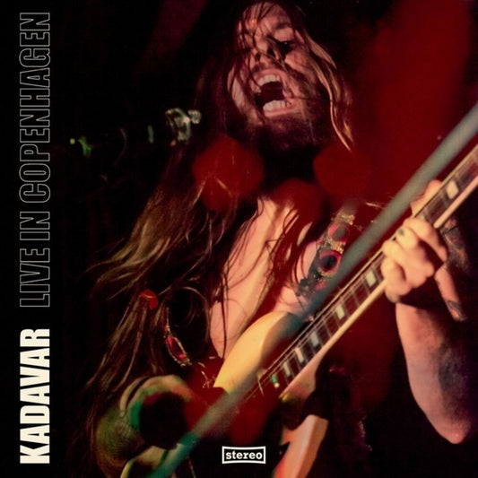 the album cover for Kadavar - Live In Copenhagen (Blk) [Colored Vinyl] (Org) (Wht) (Spla)