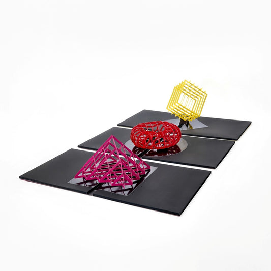 the album cover for OK Go - & The Adjacent Possible Singles [Indie Exclusive] (Box) [Colored Vinyl]