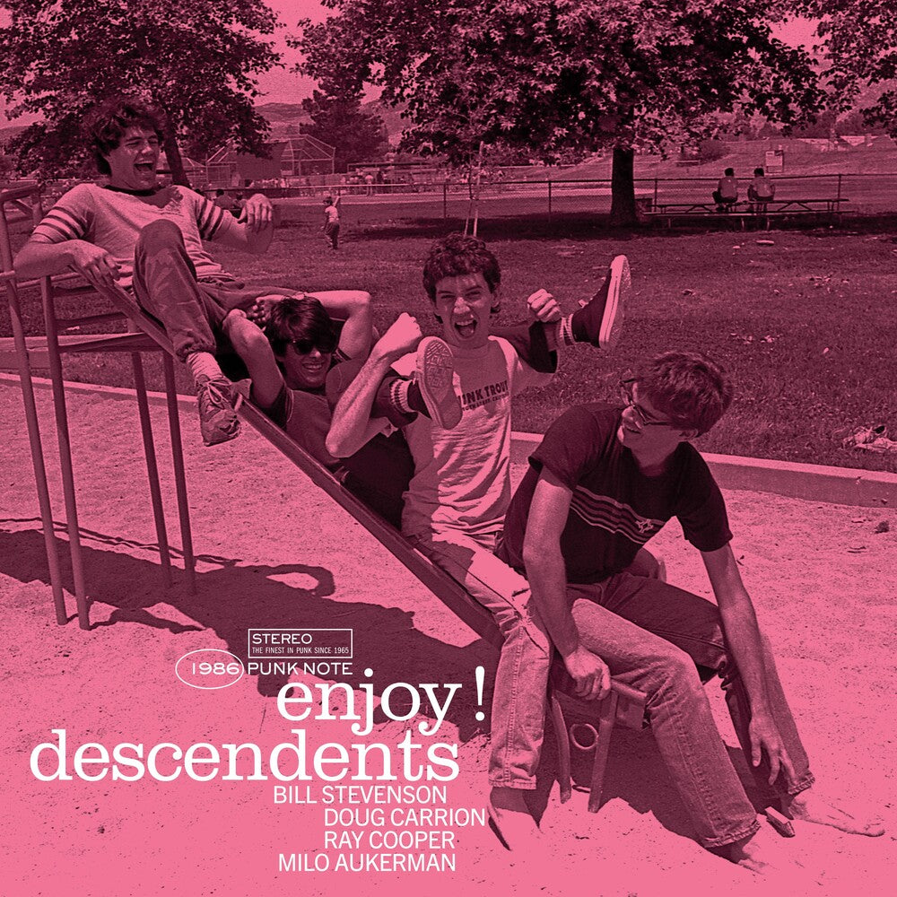 the album cover for Descendents - Enjoy! [Punk Note Edition]