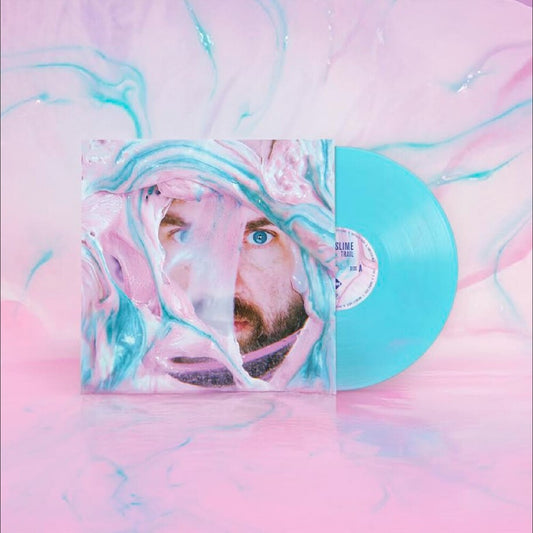 the album cover for Pictish Trail - Life Slime - Toxic Lagoon Blue (Blue) [Colored Vinyl]