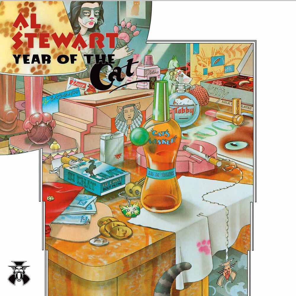 the album cover for Al Stewart - Year Of The Cat [Clear Vinyl] (Gol) (Aniv)