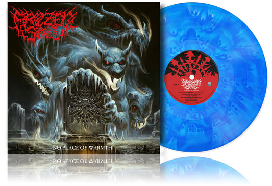 the album cover for Frozen Soul - No Place of Warmth [Indie Exclusive Cobalt Ghost]