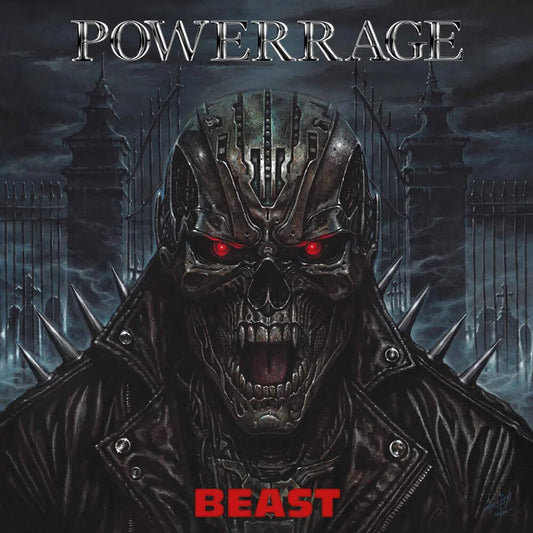 the album cover for Powerrage - Beast