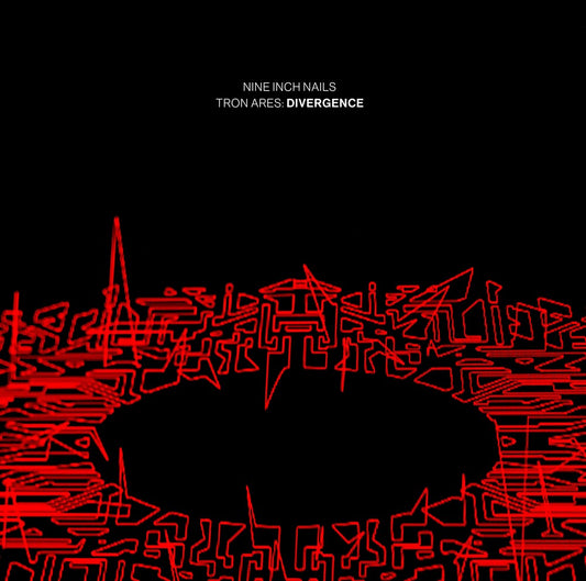 the album cover for Nine Inch Nails - Tron Ares: Divergence