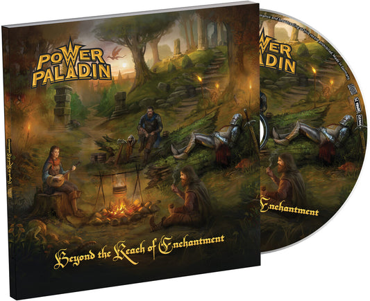 the album cover for Power Paladin - Beyond The Reach Of Enchantment (Uk)