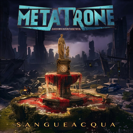 the album cover for Metatrone - Sangueacqua