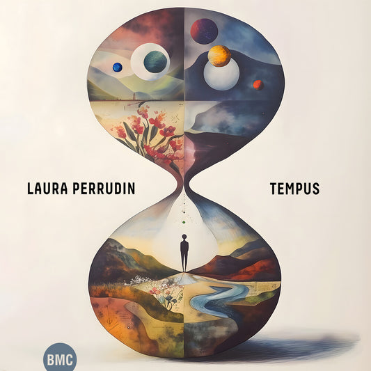 the album cover for Laura Perrudin - Tempus