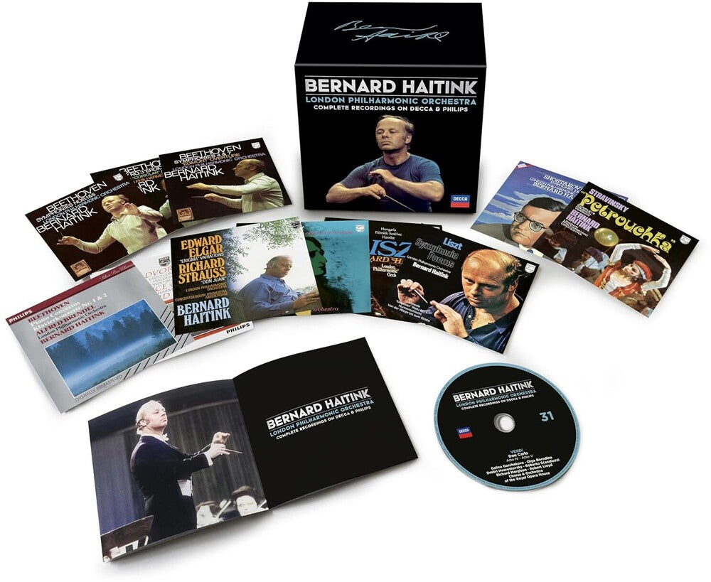 the album cover for Haitink / London Philharmonic Orchestra - Complete Recordings On Decca & Philip (Box)