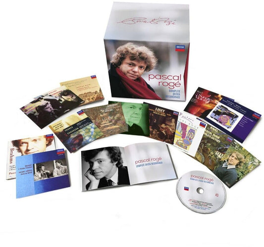 the album cover for Pascal Roge - Complete Decca Recordings (Box) (Uk)