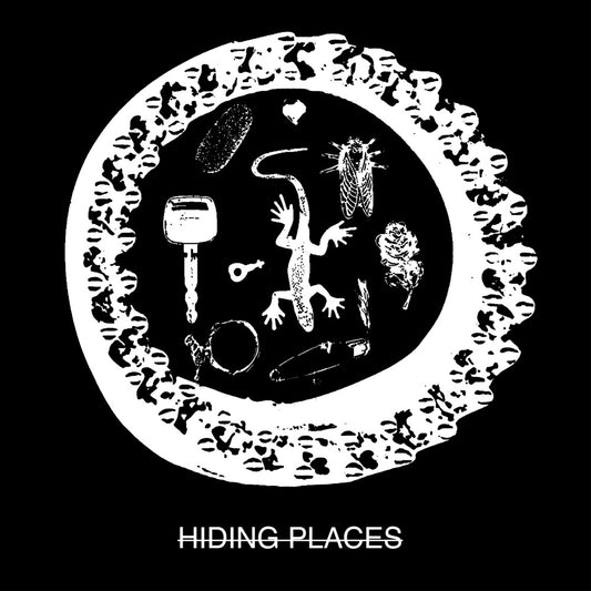 the album cover for Hiding Places - Secret To Good Living