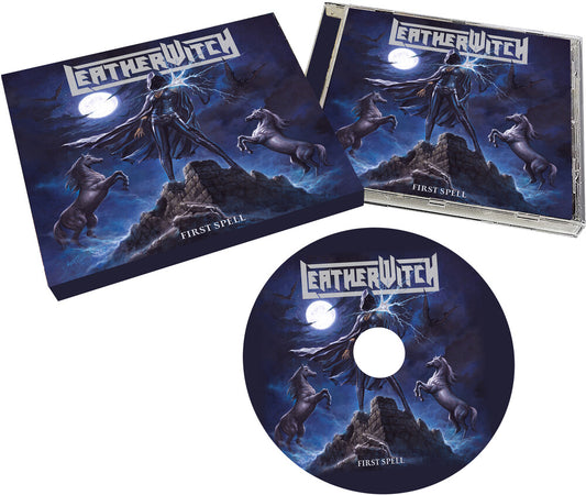 the album cover for Leatherwitch - First Spell [Limited Edition]