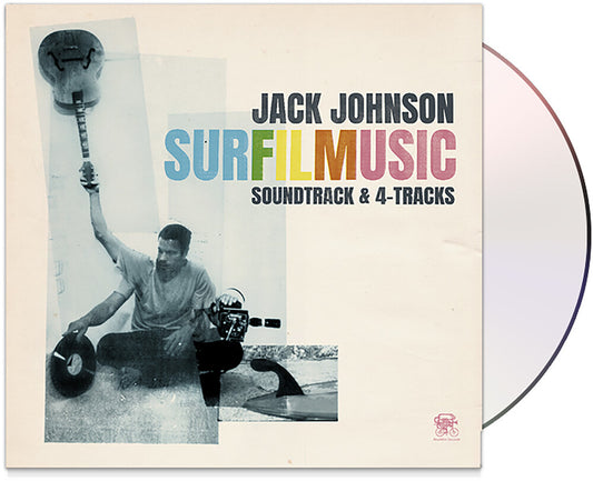 the album cover for Jack Johnson - SURFILMUSIC (Soundtrack & 4-Tracks)