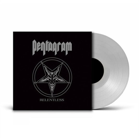 the album cover for Pentagram - Relentless - UK Exclusive Clear Vinyl