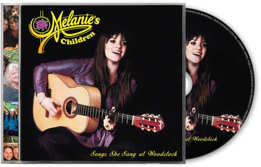 the album cover for Melanie - Songs She Sang at Woodstock