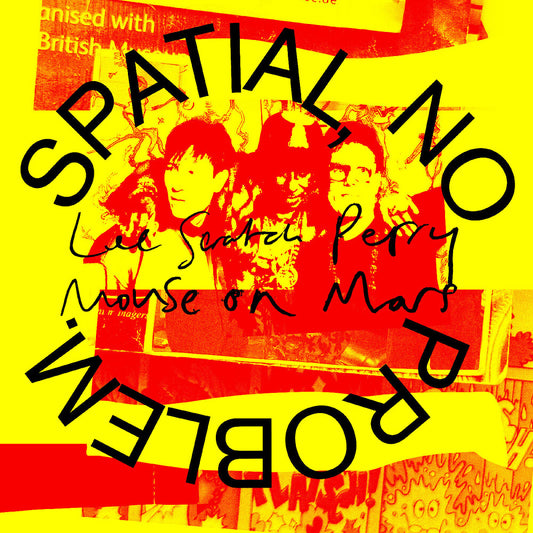 the album cover for Lee Perry  Scratch / Mouse On Mars - Spatial No Problem.