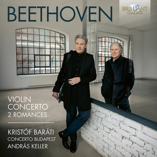 the album cover for Kristof Barati - Beethoven: Vn Concerto Op. 61; Romances For Vn &
