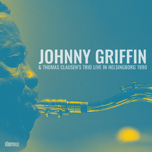 the album cover for Johnny Griffin - Live In Helsingborg 1990