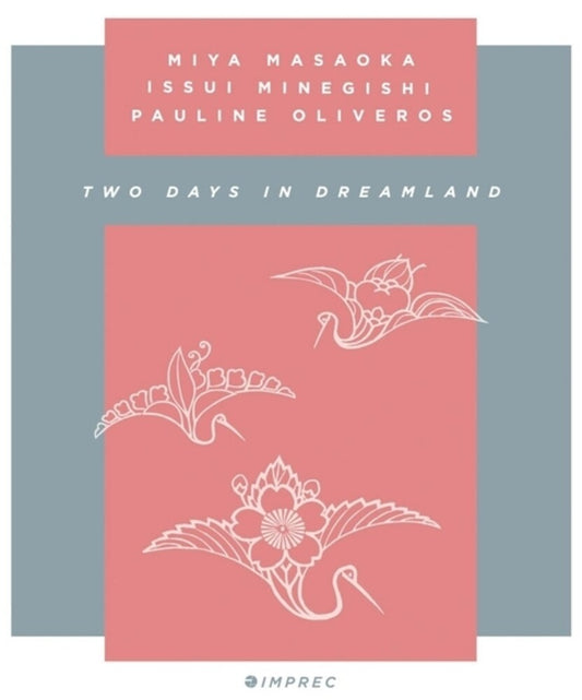 the album cover for Pauline Oliveros  / Masaoka,Mia / Minegishi,Issui - Two Days In Dreamland