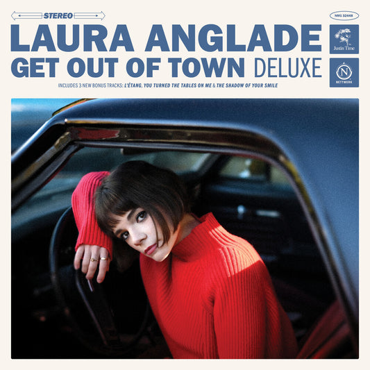 the album cover for Laura Anglade - Get Out Of Town [Deluxe] [Digipak]