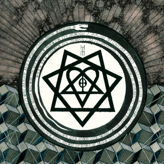 the album cover for HIM - Tears On Tape