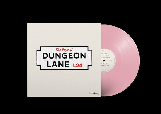 the album cover for Paul McCartney - The Boys of Dungeon Lane [Indie Exclusive Pink]