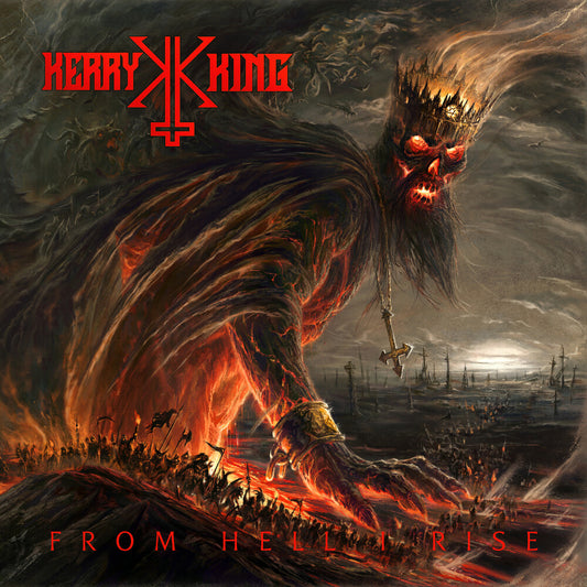 the album cover for Kerry King - From Hell I Rise [Deluxe] (Aniv)